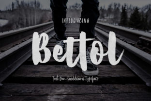Bettol Duo: A Natural Script Font for Makers