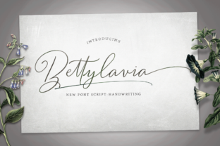 Bettylavia: A Distinctive Script Font for Web Design