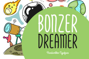 Bonzer Dreamer: A Handwritten Font for Modern Branding