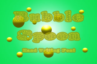 Bubble Spoon: A Unique Script Font for Your Brand