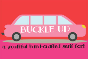 Buckle Up: A Whimsical Serif Font for Brand Identity