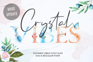 Crystal Vibes: A Premium Serif Duo for Modern Branding