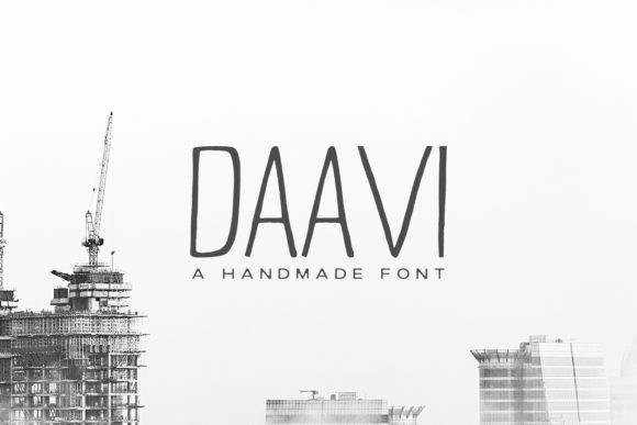 Daavi: A Handmade Serif Font for Modern Web Design