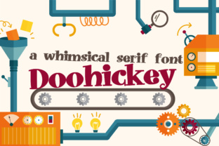 Doohickey: A Whimsical Serif Font for Campaigns