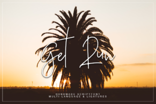 Get Run: A Fresh Calligraphy Font for Elegant Branding