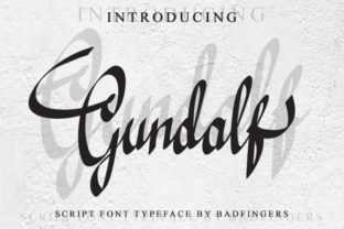 Gundalf: A Striking Script Font for Web Design