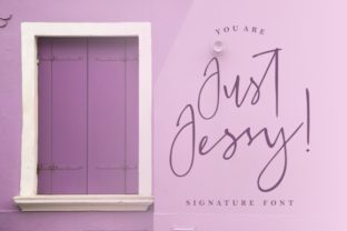 Just Jessy: The Signature Font for Polished Branding