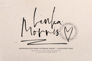 Lenka Morris: A Signature Script Font for Your Brand