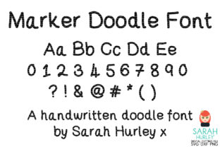 Marker Doodle: A Playful Font for Your Brand