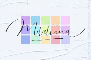 Miraluna: A Hand-Drawn Script for Editorial Design