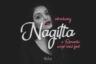 Nagitta: A Script Font for Romantic Brand Campaigns