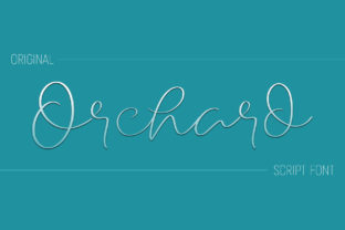 Orchard: An Elegant Script Font for Editorial Design