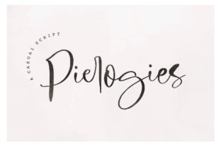 Pierogies Script: A Luxurious Signature Font for Makers