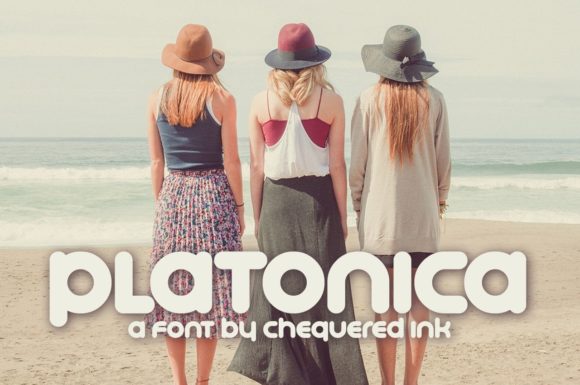 Platonica: A Cute Round Font for Editorial Design