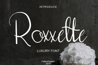 Roxxette: A Luxury Script Font for Branding