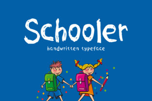 Schooler: A Playful Handwritten Font for Kids Designs