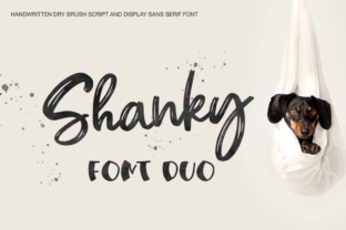 Shanky: A Beautiful Script and Sans Font Duo