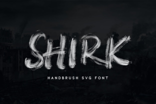 Shirk: A Striking SVG Font for Editorial Design