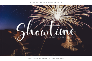Showtime: A Handmade Calligraphy Font Review
