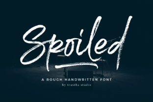 Spoiled: A Rough Handwritten Font for Bold Branding