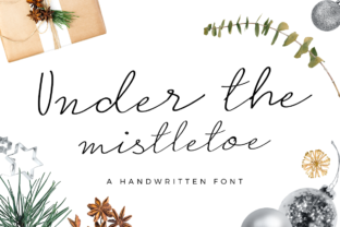 Under the Mistletoe: A Script Font for Business Branding