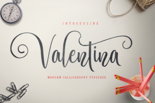 Valentina: A Luxurious Script Font for Small Business Branding