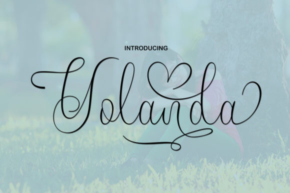 Yolanda: A Modern Calligraphy Font for Editorial Design